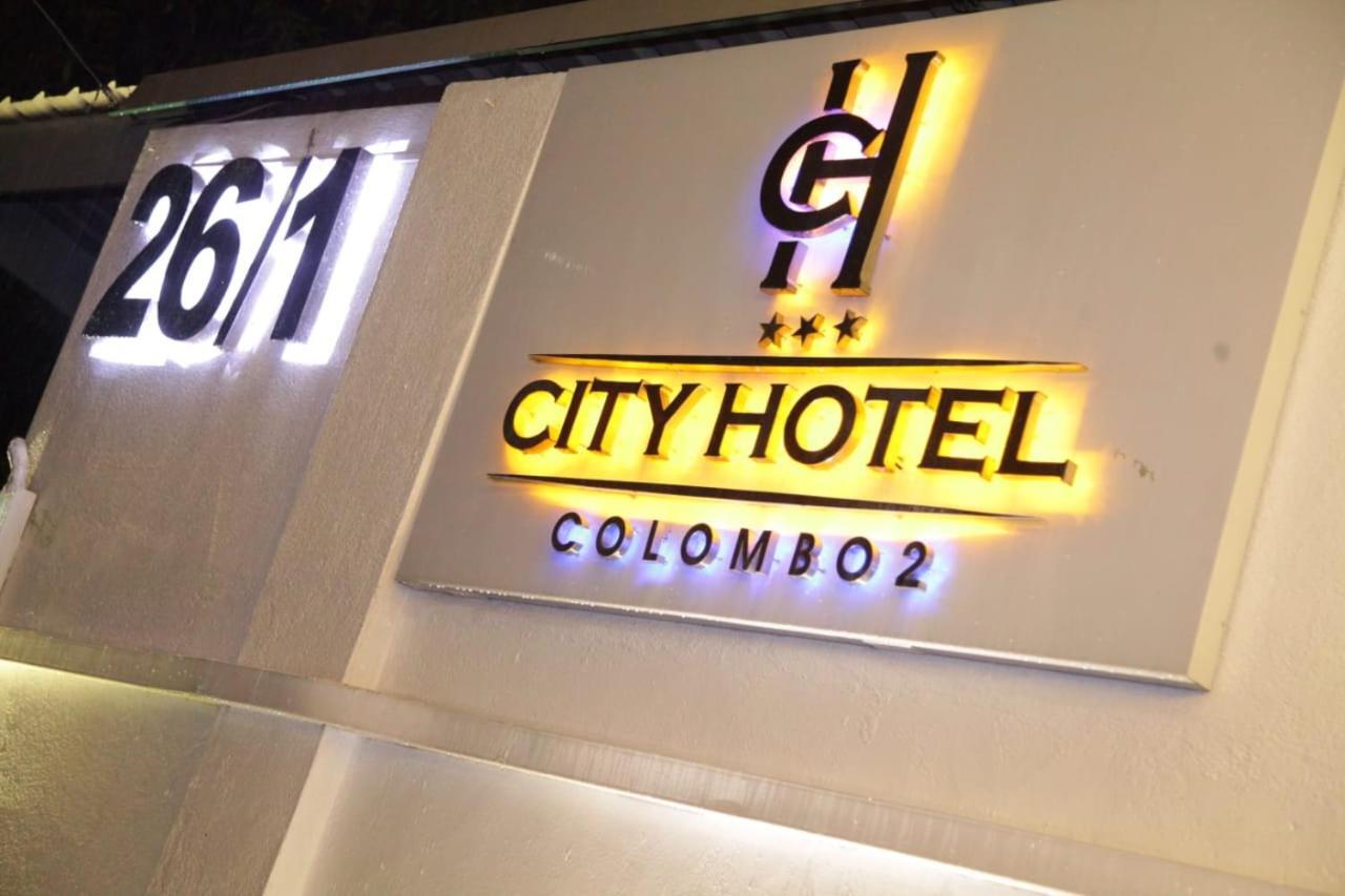 City Hotel Colombo 02 Exteriér fotografie